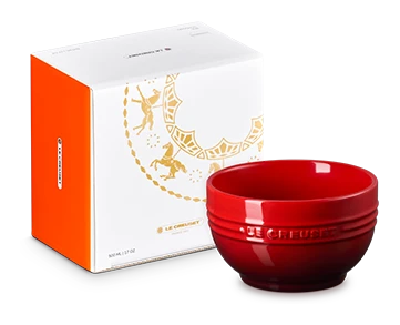 旋轉木馬系列 湯碗500ml 櫻桃紅