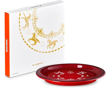 旋轉木馬系列 圓盤23 櫻桃紅