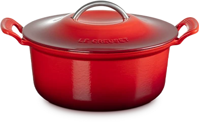 圓鐵鍋26cm 櫻桃紅