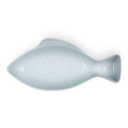 鮮魚盤(中)(銀灰藍) image number 0