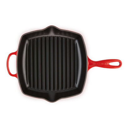 典藏單耳單柄琺瑯方鐵烤盤26cm(櫻桃紅) image number 11