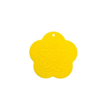 花型隔熱墊(閃亮黃) image number 0