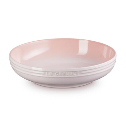 輕虹霓彩系列深圓盤 25cm (貝殼粉) image number 0