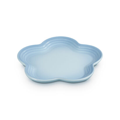 花型盤19cm(海岸藍) image number 1