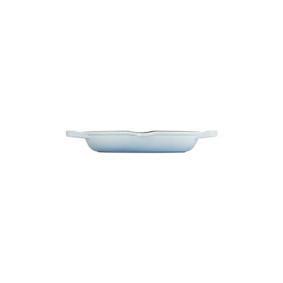 典藏琺瑯鑄鐵雙耳深圓烤盤25cm (海岸藍) image number 2