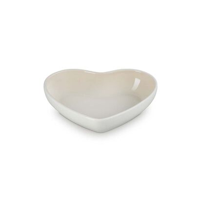 花蕾系列心型碗650ml(蛋白霜-無盒) image number 1