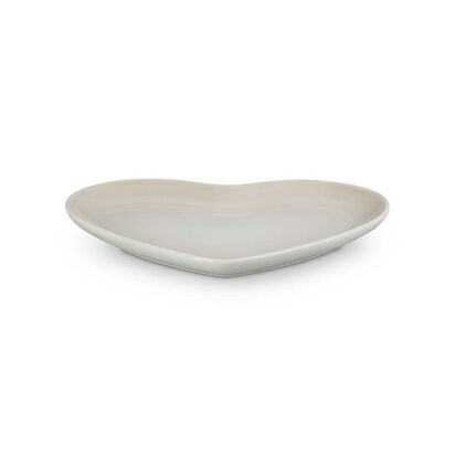 花蕾系列心型盤23cm(蛋白霜-無盒) image number 2