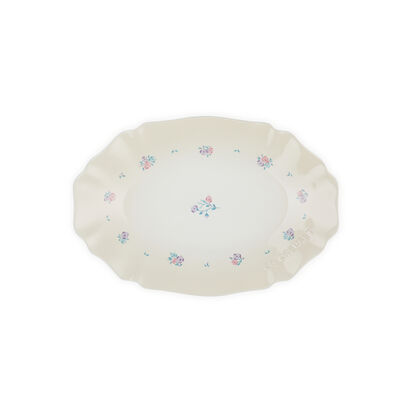 南法花語系列橢圓盤32cm (南法花語/蛋白霜) image number 0