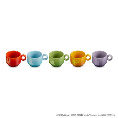 寶可夢系列堆疊馬克杯200ML- 5入組 image number 2