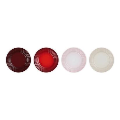 圓盤組17cm - 4入 (醇酒紅/櫻桃紅/貝殼粉/蛋白霜) image number 3