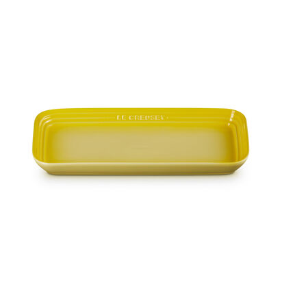輕虹霓彩系列長方盤 25cm (閃亮黃) image number 1