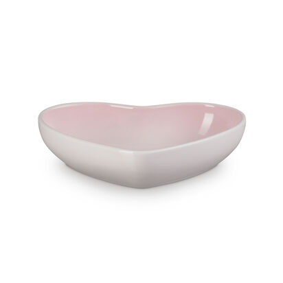 花蕾系列心型碗650ml(貝殼粉) image number 1
