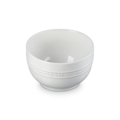 輕虹霓彩系列麵碗1.1L (雪花白) image number 1