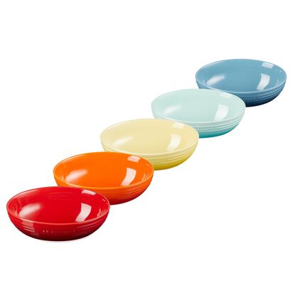 橢圓形湯碗組17cm5入 image number 0