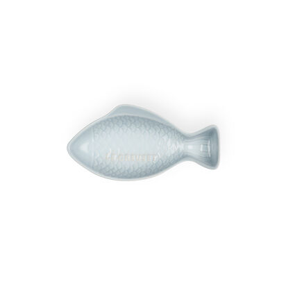鮮魚盤(小)(銀灰藍) image number 0