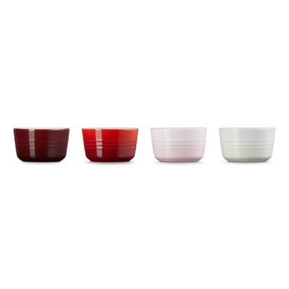 小烤皿 4入組  (醇酒紅/櫻桃紅/貝殼粉/蛋白霜) image number 3
