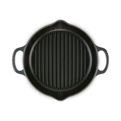典藏琺瑯鑄鐵雙耳深圓烤盤25cm(石墨灰) image number 3
