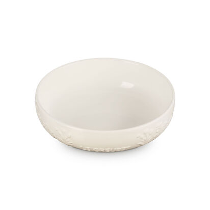 春日花園系列深盤18cm (蛋白霜) image number 1