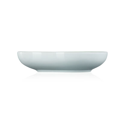 繁花系列葉形盤20cm(湖水綠) image number 3