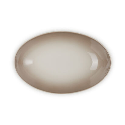輕虹霓彩系列橢圓深盤23cm(肉豆蔻) image number 2