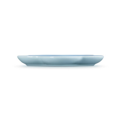 花型盤19cm(海岸藍) image number 3