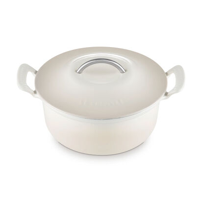 Modern Heritage系列琺瑯鑄鐵圓鍋26cm (蛋白霜-內鍋白) image number 1