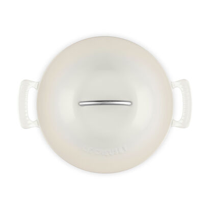 Modern Heritage系列琺瑯鑄鐵圓鍋26cm (蛋白霜-內鍋白) image number 4