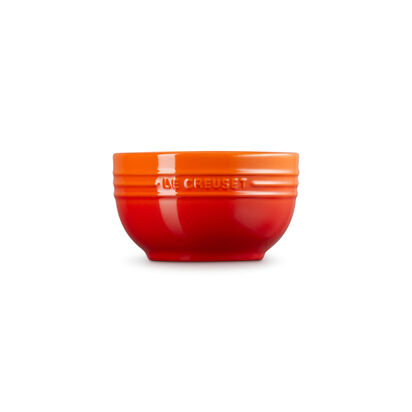 輕虹霓彩系列湯碗500ml(火焰橘) image number 2