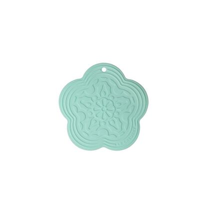 花型隔熱墊(薄荷綠) image number 0