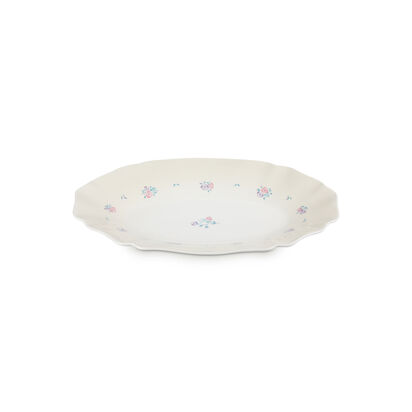 南法花語系列橢圓盤32cm (南法花語/蛋白霜) image number 1