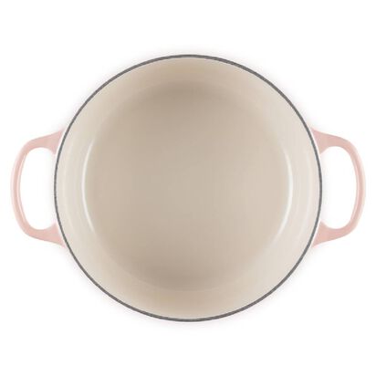 典藏圓鐵鍋24cm(蜜桃橙)淡金頭 image number 22