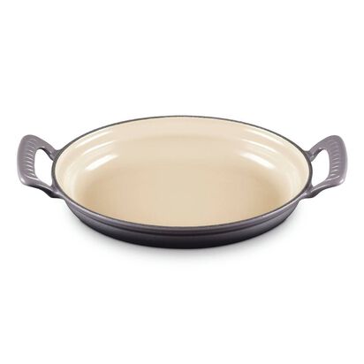 Modern Heritage系列琺瑯鑄鐵橢圓烤盤28cm (燧石灰) image number 1