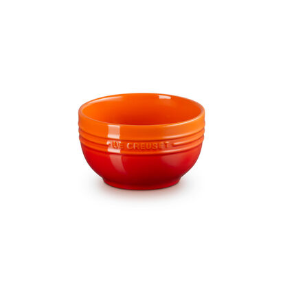 輕虹霓彩系列湯碗500ml(火焰橘) image number 0