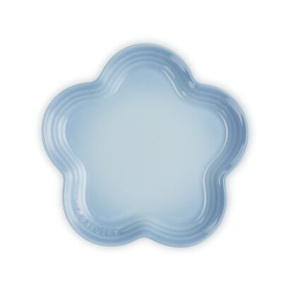 花型盤19cm(海岸藍) image number 0