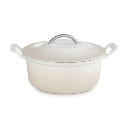 Modern Heritage系列琺瑯鑄鐵圓鍋26cm (蛋白霜-內鍋白) image number 0