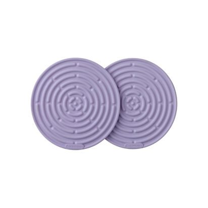 迷你隔熱墊2入(淡粉紫) image number 0