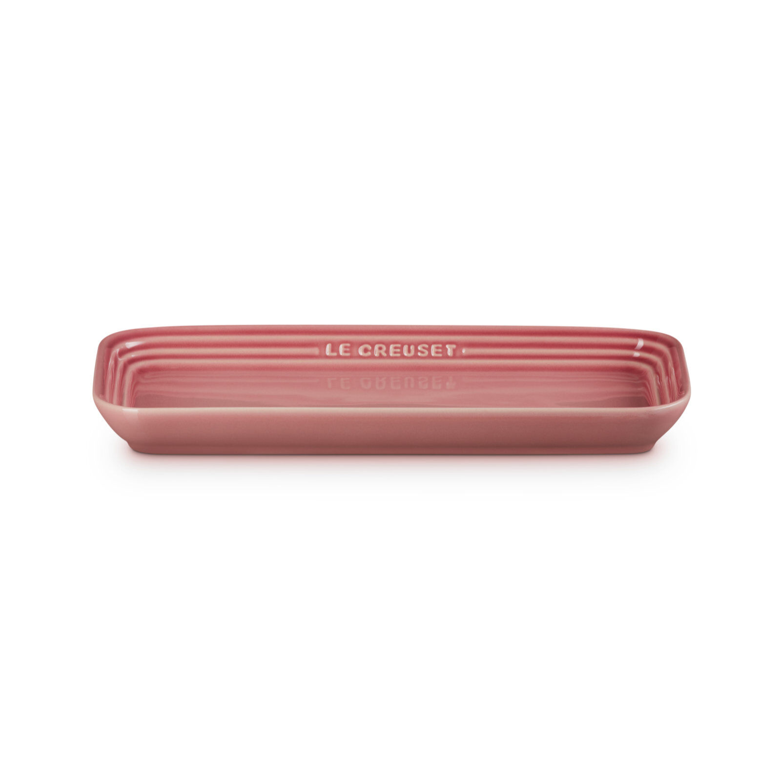 輕虹霓彩系列長方盤25cm (薔薇粉) 178 | Le Creuset 台灣
