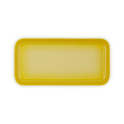 輕虹霓彩系列長方盤 25cm (閃亮黃) image number 0