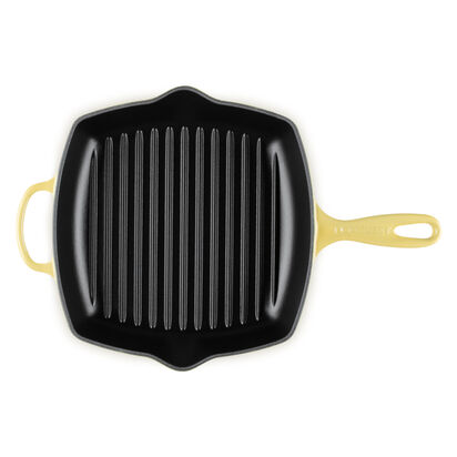 典藏琺瑯鑄鐵單耳單柄方烤盤26cm(閃亮黃) image number 3