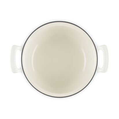 Modern Heritage系列琺瑯鑄鐵圓鍋26cm (蛋白霜-內鍋白) image number 3