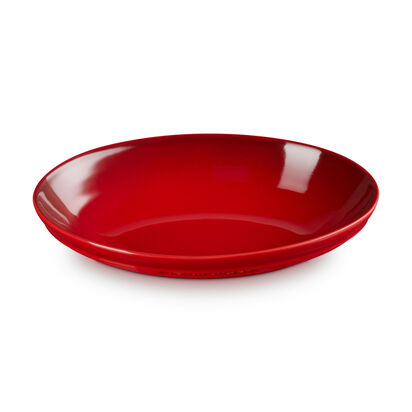輕虹霓彩系列橢圓深盤23cm(櫻桃紅) image number 1