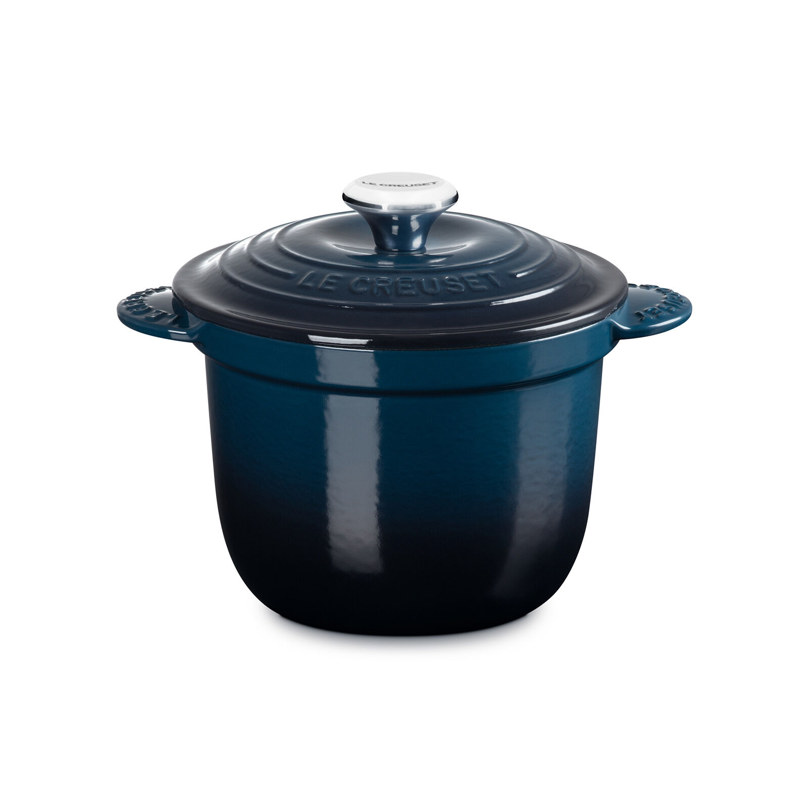 萬用窈窕鑄鐵鍋18 (夜謐藍-霓彩頭) 129 | Le Creuset 台灣