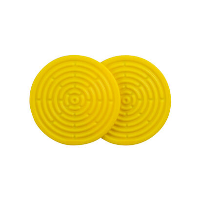 迷你隔熱墊2入(閃亮黃) image number 0