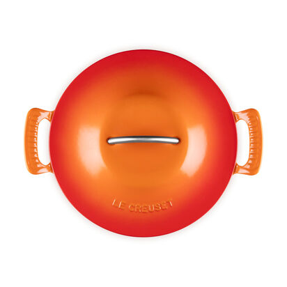 Modern Heritage系列琺瑯鑄鐵圓鍋26cm (火焰橘-內鍋白) image number 4