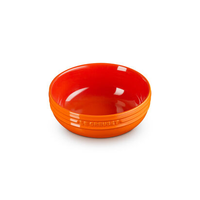 輕虹霓彩系列深圓盤13cm(火焰橘) image number 1