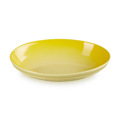 輕虹霓彩系列橢圓深盤23cm(閃亮黃) image number 1