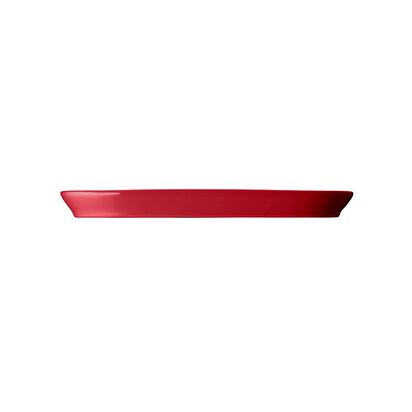 日式橢圓盤 25cm (櫻桃紅) image number 2