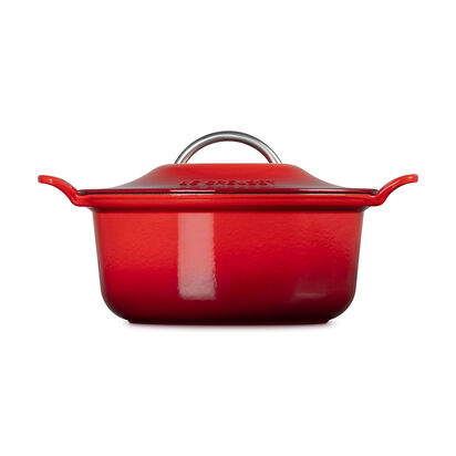 Modern Heritage系列琺瑯鑄鐵圓鍋26cm (櫻桃紅-內鍋白) image number 2