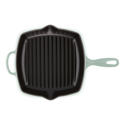 典藏單耳單柄琺瑯方鐵烤盤26cm(薄荷綠) image number 3