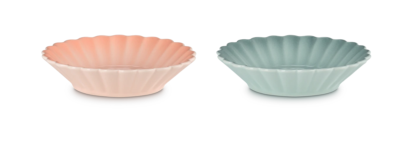 雛菊花瓣盤11cm 2入組